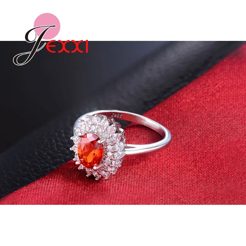 Vintage Style Elegant Women Jewelry Gorgeous Red Crystal Finger Rings Zirconia Rhinestone Sterling Silver Wedding Ring
Vintage Style Elegant Women Jewelry Gorgeous Red Crystal Finger Rings Zirconia Rhinestone Sterling Silver Wedding Ring