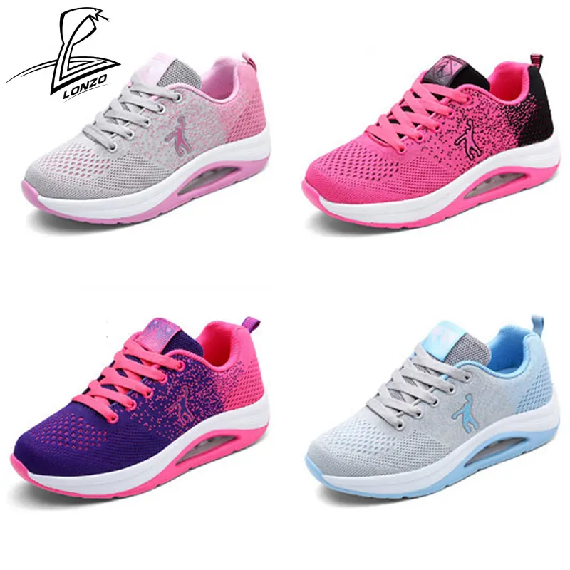 LONZO Breathable Mesh Running Sneakers Women Lightweight Casual Shoes Max Air Footwear Training Zapatillas Mujer LRNS10
LONZO Breathable Mesh Running Sneakers Women Lightweight Casual Shoes Max Air Footwear Training Zapatillas Mujer LRNS10