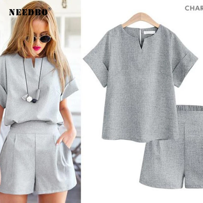 NEEDBO Sexy Womens Two Piece Sets Summer Business Casual Tracksuit Women 2 Piece Outfits for Women Elegant Set for Women Set
NEEDBO Sexy Womens Two Piece Sets Summer Business Casual Tracksuit Women 2 Piece Outfits for Women Elegant Set for Women Set