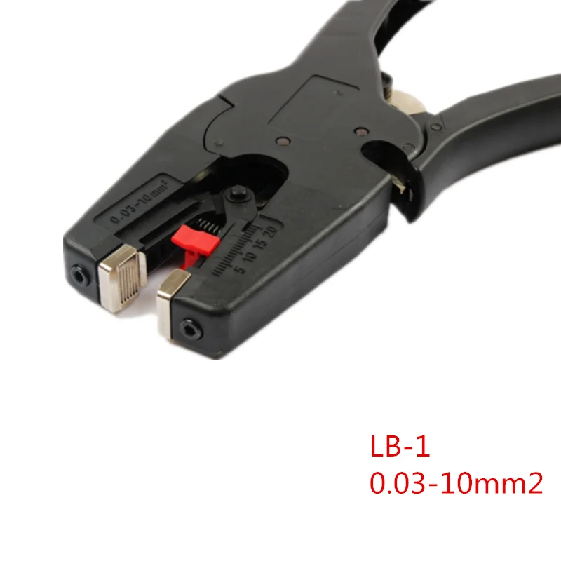 LB-1/FS-D3 Self-Adjusting Cable Insulation Wire Stripper Pliers Range 0.03-10mm2 Stripping Cutter Flat Nose
LB-1/FS-D3 Self-Adjusting Cable Insulation Wire Stripper Pliers Range 0.03-10mm2 Stripping Cutter Flat Nose