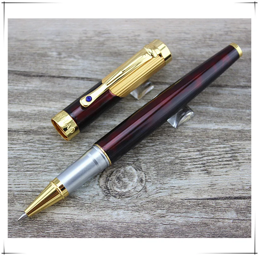 Jinhao 9009 Luxury Gold Rollerball Pen with Diamond Clip Smooth Metal Ballpoint Pen for Student School Supplies Free Shipping
Jinhao 9009 Luxury Gold Rollerball Pen with Diamond Clip Smooth Metal Ballpoint Pen for Student School Supplies Free Shipping