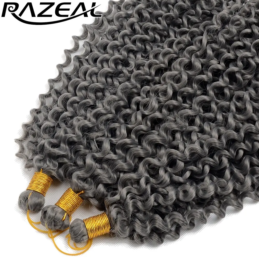 Razeal 14" One Piece Curly Crochet Hair Bohemian Crochet Braids High Temperature Fiber Synthetic Braiding Bulk Hair
Razeal 14" One Piece Curly Crochet Hair Bohemian Crochet Braids High Temperature Fiber Synthetic Braiding Bulk Hair