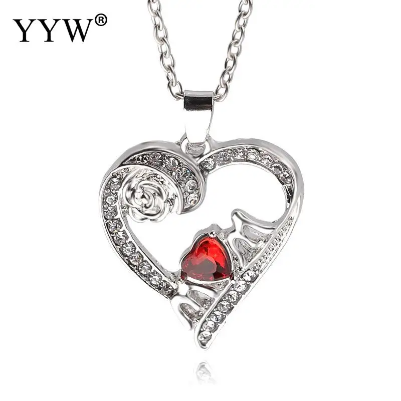 10 strands/lot Necklace with heart pendant red jewelry women fashion gift female 31x28mm pendant 15.7 Inch necklace
10 strands/lot Necklace with heart pendant red jewelry women fashion gift female 31x28mm pendant 15.7 Inch necklace