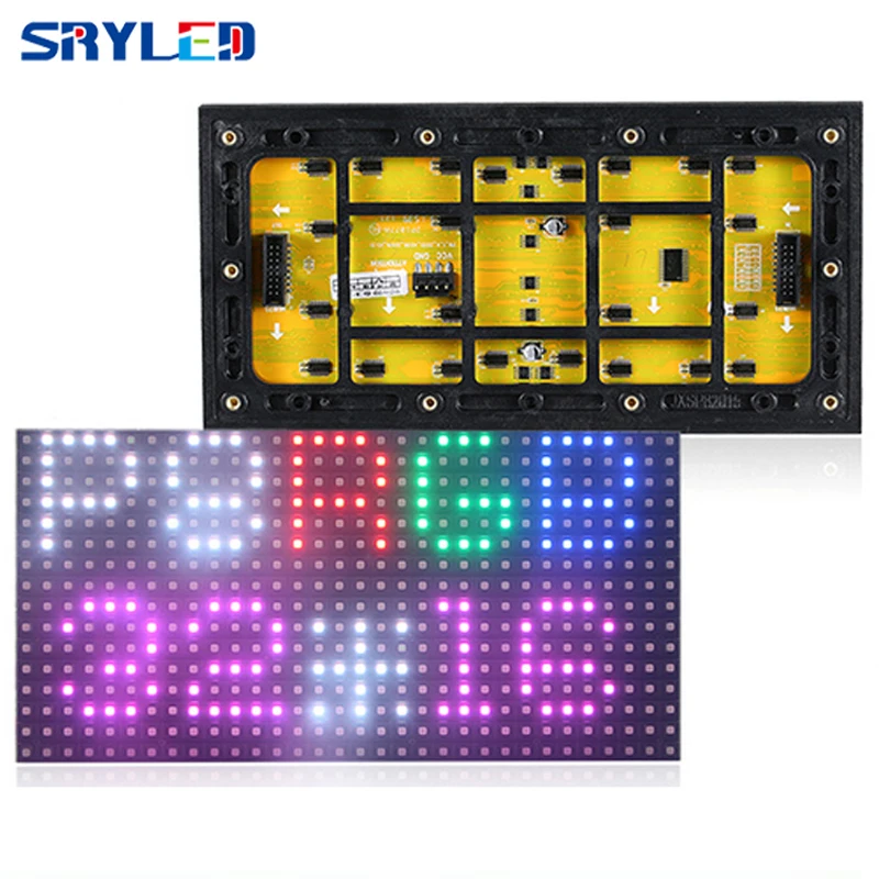 SRY P8 High Brightness 1/4 Scan 3 in1 Waterproof Outdoor 8mm RGB SMD LED Display Module 256*128MM 32*16 Pixels
SRY P8 High Brightness 1/4 Scan 3 in1 Waterproof Outdoor 8mm RGB SMD LED Display Module 256*128MM 32*16 Pixels