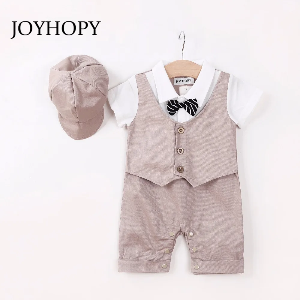 JOYHOPY Baby Rompers Clothing Baby Boys Clothes Tie Gentleman Bow Leisure Infant Toddler One-pieces Jumpsuit
JOYHOPY Baby Rompers Clothing Baby Boys Clothes Tie Gentleman Bow Leisure Infant Toddler One-pieces Jumpsuit