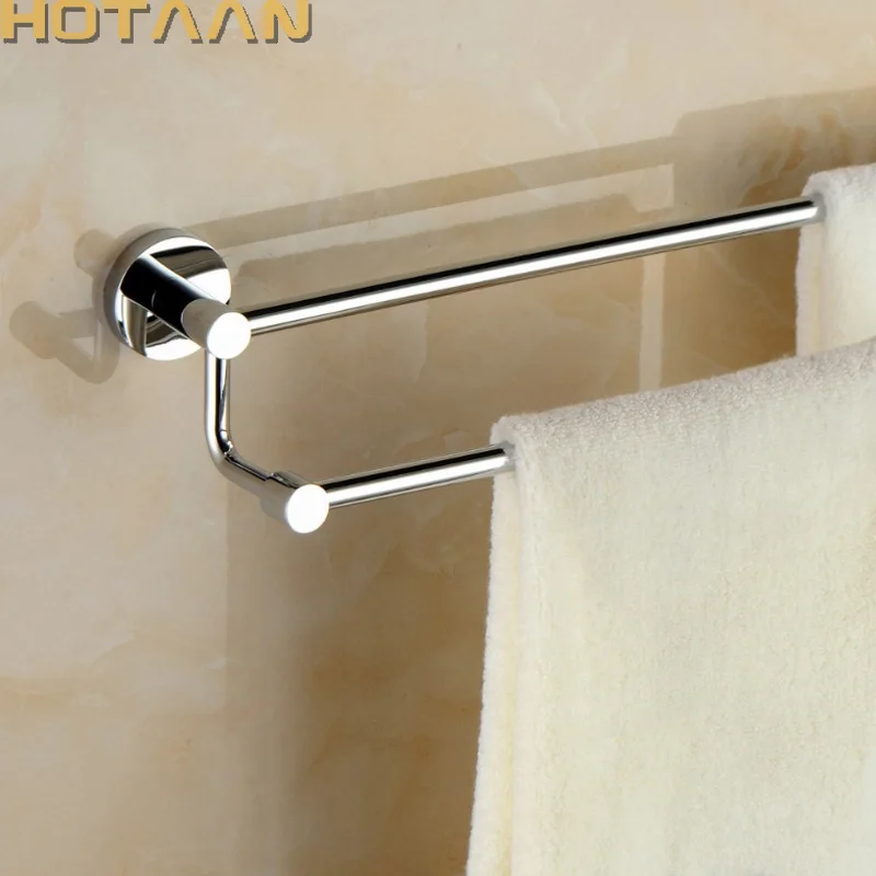30/40/50/60cm Wall Mounted Chrome Color Brass Made Double Towel Bar For Bathroom accessoriesTowel Rack Towel Holder YT-10198
30/40/50/60cm Wall Mounted Chrome Color Brass Made Double Towel Bar For Bathroom accessoriesTowel Rack Towel Holder YT-10198