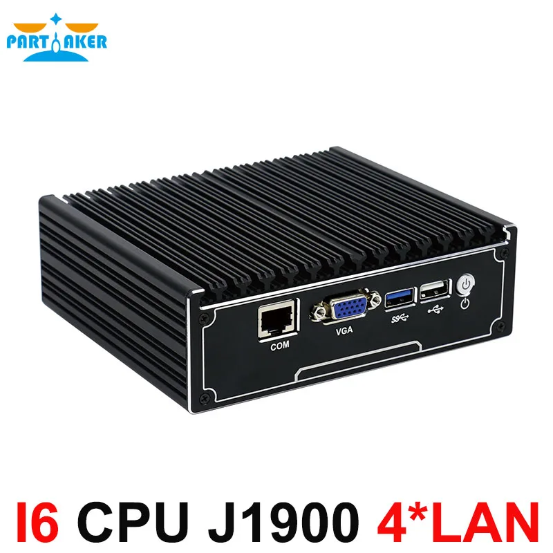 Мини компьютер parмягкий 4 ядра LAN 1080P 12 В|pc j1900|j1900 quad corebarebone mini pc |