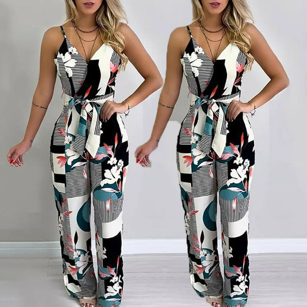 2019 Ladies Women Romper Boho Strap V-neck Sleeveless Summer Floral Clubwear Playsuit Bodycon Party Trousers Jumpsuit
2019 Ladies Women Romper Boho Strap V-neck Sleeveless Summer Floral Clubwear Playsuit Bodycon Party Trousers Jumpsuit