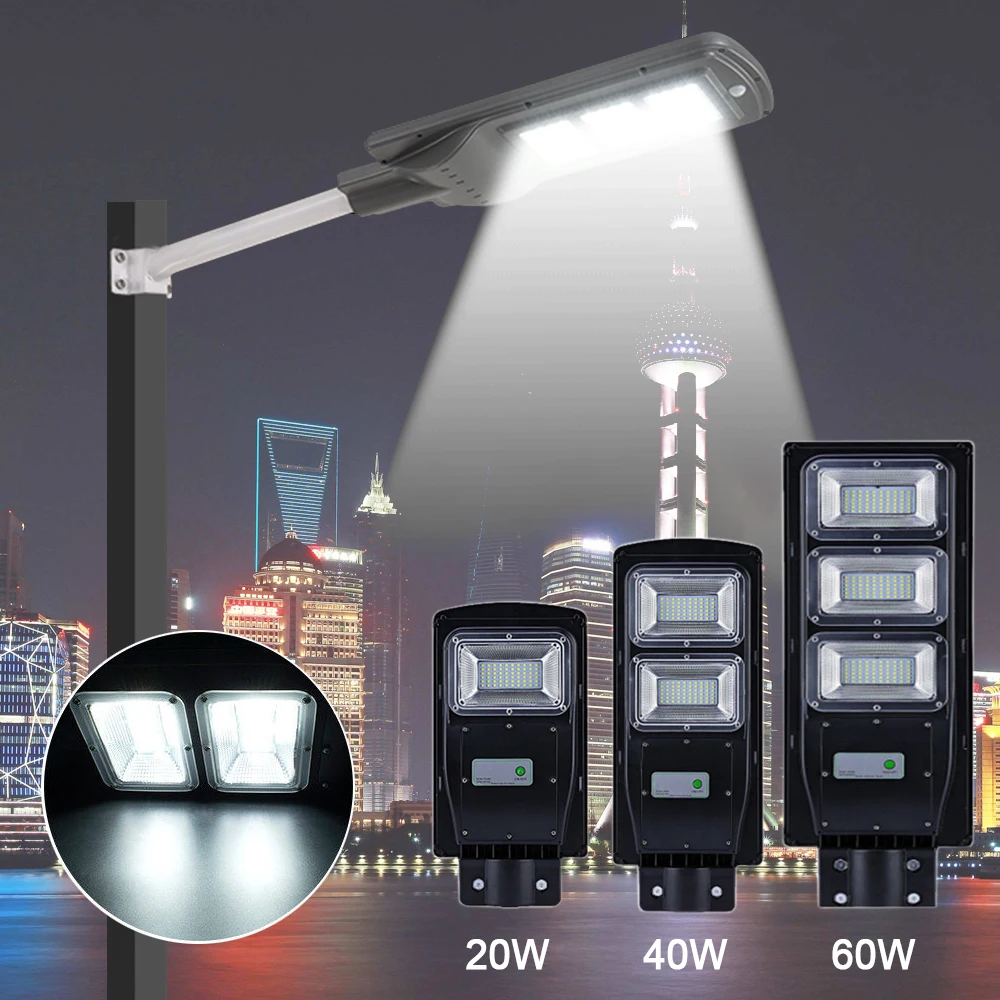 New Arrival 20/40/60W LED Solar Street Light Radar PIR Motion Sensor Solar Wall Lamp Outdoor Waterproof Garden Yard Lighting
New Arrival 20/40/60W LED Solar Street Light Radar PIR Motion Sensor Solar Wall Lamp Outdoor Waterproof Garden Yard Lighting