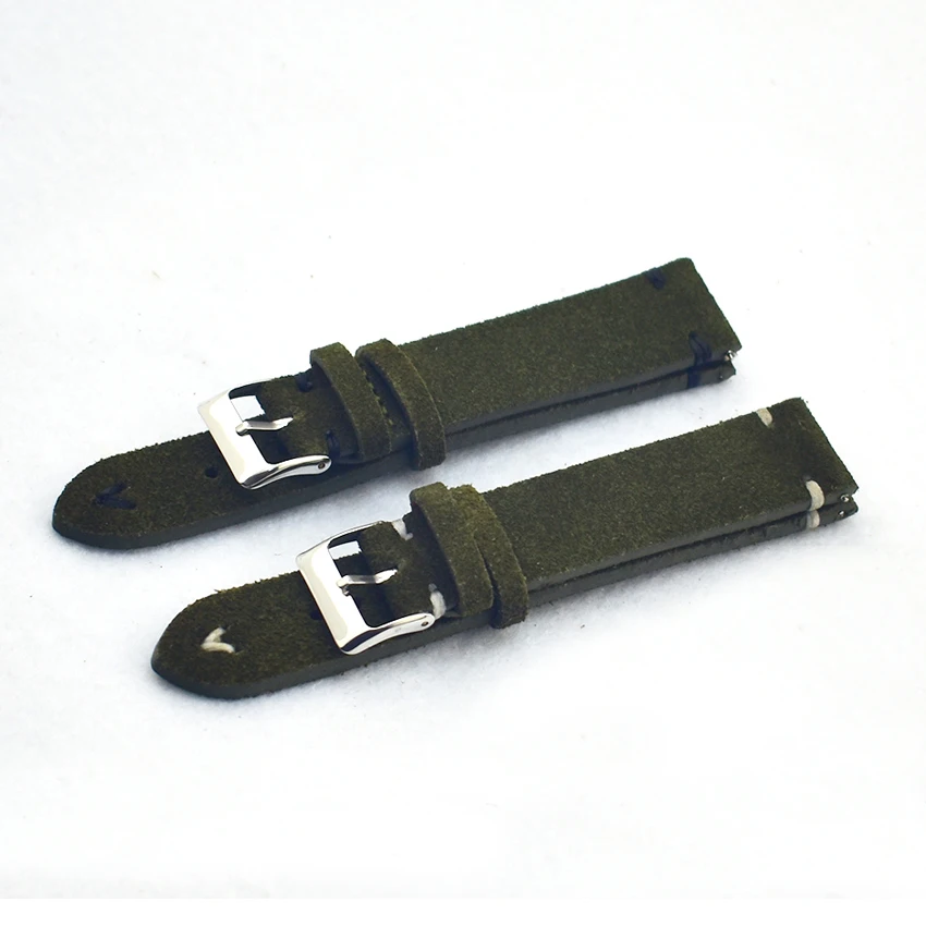 Green Watch Bands Strap Watchband Suede Leather Men Women Genuine 18mm 20mm 22mm Replacement Watch Strap Watch Belt KZSD07
Green Watch Bands Strap Watchband Suede Leather Men Women Genuine 18mm 20mm 22mm Replacement Watch Strap Watch Belt KZSD07