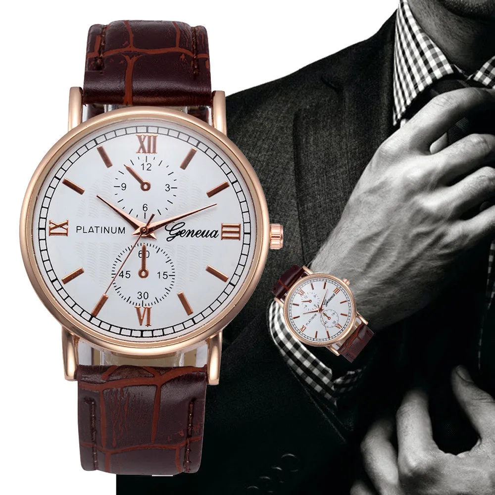 Wristwatch men 2020 zegarek meski Retro Design Leather Band Analog Alloy Quartz Wrist Watch reloj hombre часы мужские A80
Wristwatch men 2020 zegarek meski Retro Design Leather Band Analog Alloy Quartz Wrist Watch reloj hombre часы мужские A80