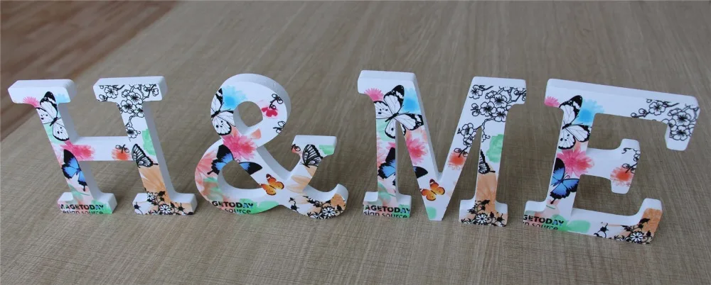 Spring scenery 1set Home Decoration Wood Wooden Letter Alphabet Word " home " "mr & mrs" Free Standing Wedding Part Birthday
Spring scenery 1set Home Decoration Wood Wooden Letter Alphabet Word " home " "mr & mrs" Free Standing Wedding Part Birthday