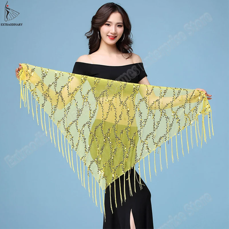 New Women Belly Dance Belt Clothing Irregular Stretchy Long Tassel Sequin Latin Dance Bellydancing Hip Scarf Waist 5 Colors
New Women Belly Dance Belt Clothing Irregular Stretchy Long Tassel Sequin Latin Dance Bellydancing Hip Scarf Waist 5 Colors