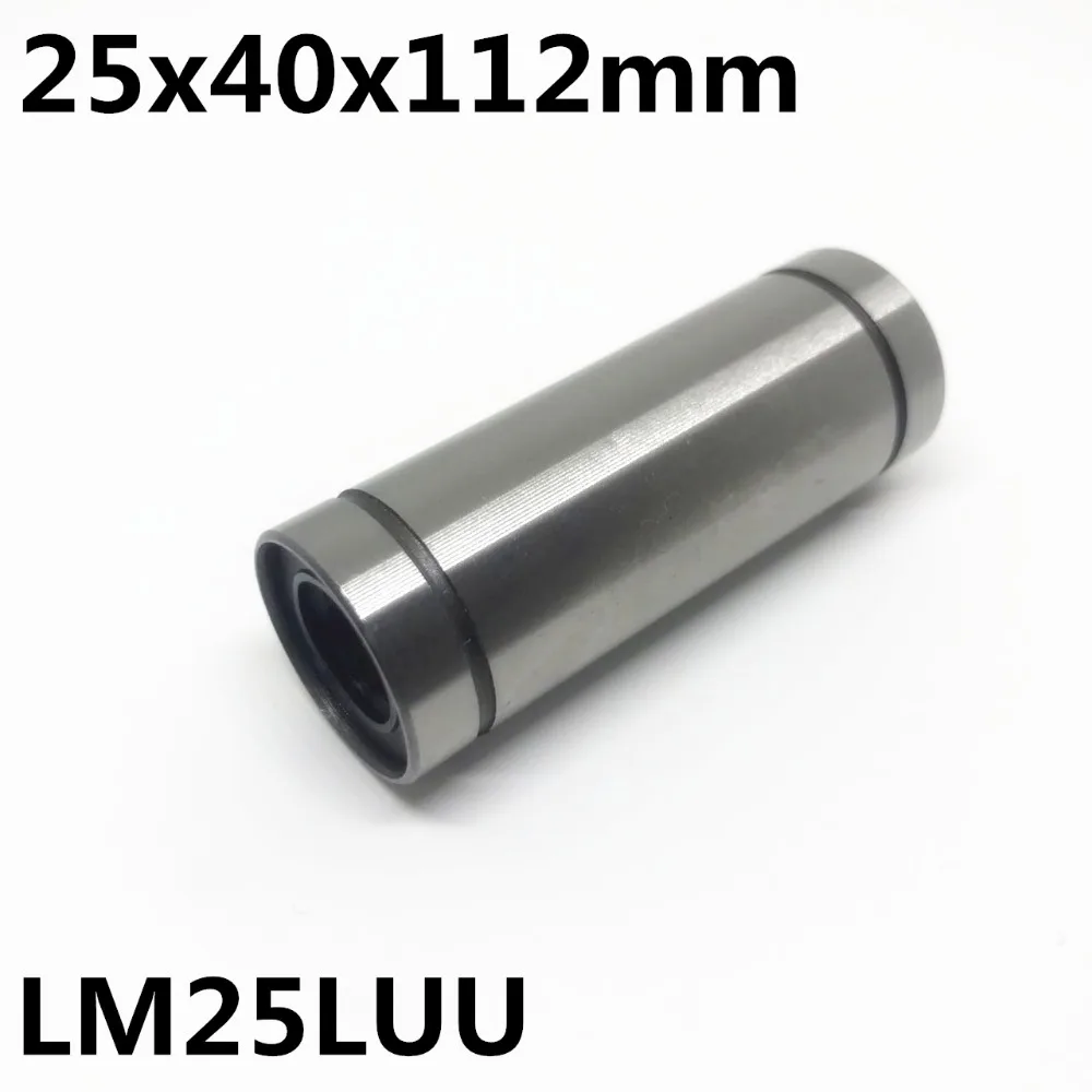 2pcs LM25LUU long type 25x40x112mm 25mm linear ball bearing Linear Guides Linear Optical axis bearings
2pcs LM25LUU long type 25x40x112mm 25mm linear ball bearing Linear Guides Linear Optical axis bearings