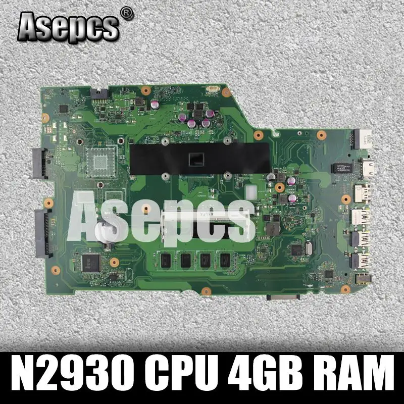Asepcs X751MA 4G/N2930/AS 4 Гб RAM 90NB0610 R00030 материнская плата REV2.0 для For Asus X751M X751MD X751MJ