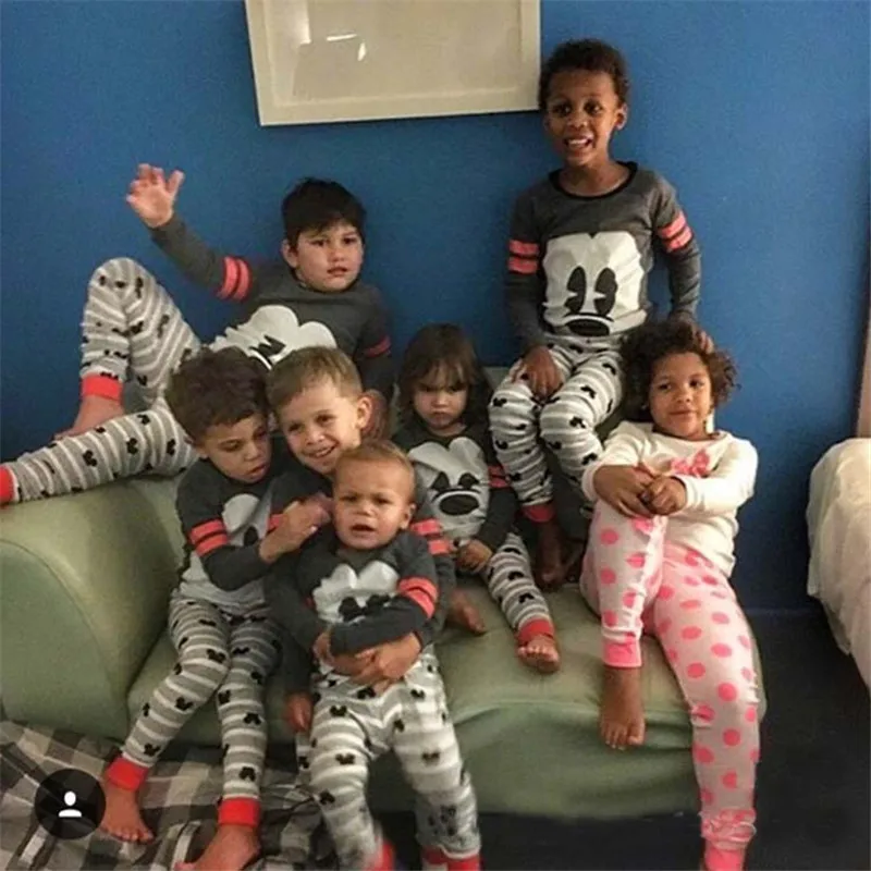 2018 Spring New 100% Cotton Children's Pajamas Long-sleeved Protective Belly Underwear Set Mouse Kids Boys Girls Pyjamas CLS112
2018 Spring New 100% Cotton Children's Pajamas Long-sleeved Protective Belly Underwear Set Mouse Kids Boys Girls Pyjamas CLS112