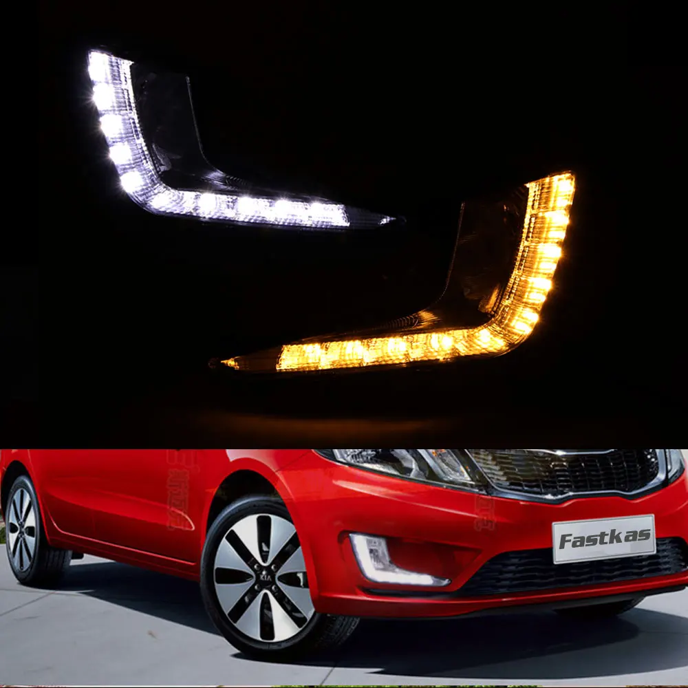 DRL Дневной светильник для Ford Рио 2015 2016 левой и правой стороны Белый DRL/желтый Поворотная сигнальная лампа светильник из водонепроницаемого м...
DRL Дневной светильник для Ford Рио 2015 2016 левой и правой стороны Белый DRL/желтый Поворотная сигнальная лампа светильник из водонепроницаемого м...