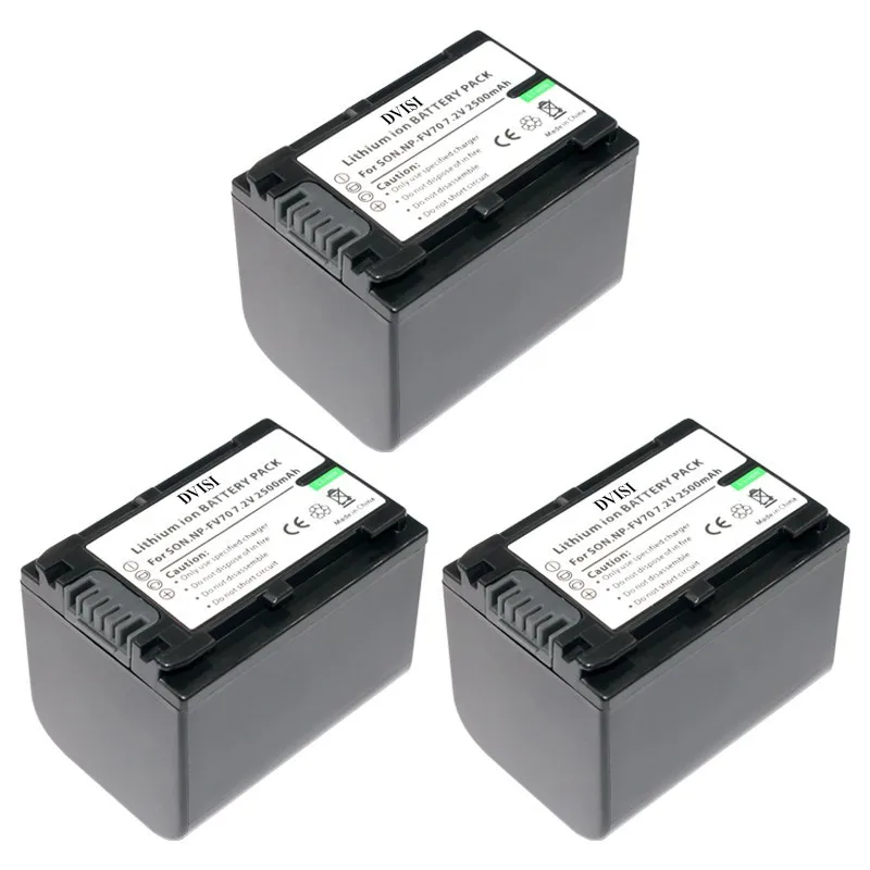 3 шт./лот 7,2 в, а, NP-FV70 NP FV70 NPFV70, аккумуляторная батарея для Фотоаппарата Sony Φ, Φ, CX300
3 шт./лот 7,2 в, а, NP-FV70 NP FV70 NPFV70, аккумуляторная батарея для Фотоаппарата Sony Φ, Φ, CX300