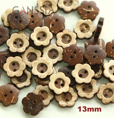 50pcs/lot 13mm/15mm Natural Flower Shape Coconut Buttons Shell Button for DIY Scrapbooking (kk-1141)
50pcs/lot 13mm/15mm Natural Flower Shape Coconut Buttons Shell Button for DIY Scrapbooking (kk-1141)