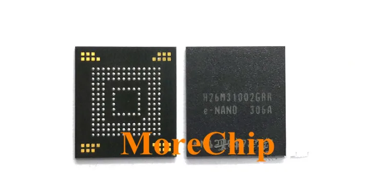 H26M31002GRR eMMC NAND флэш память BGA IC чип 2 шт/Лот|Платы для мобильных телефонов| |