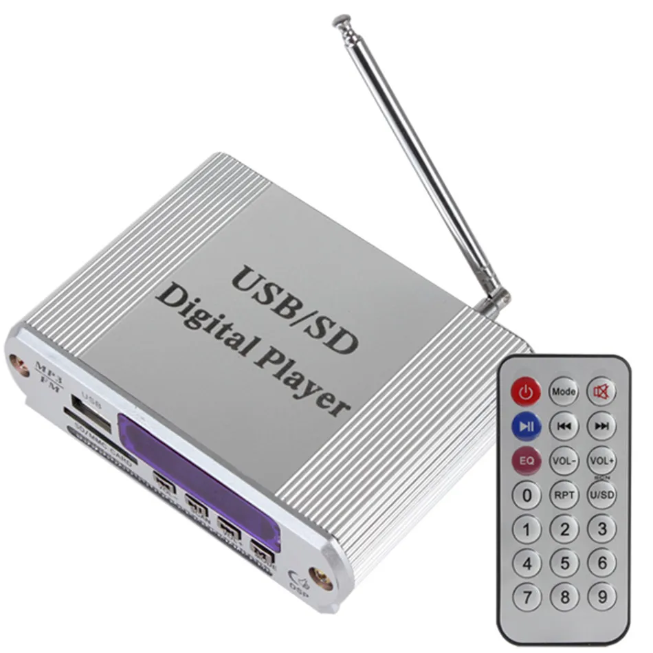 HY1008 Car Motorcycle Power Amplifier LED Level Display Support MP3 / FM / SD / USB Audio Player
HY1008 Car Motorcycle Power Amplifier LED Level Display Support MP3 / FM / SD / USB Audio Player
