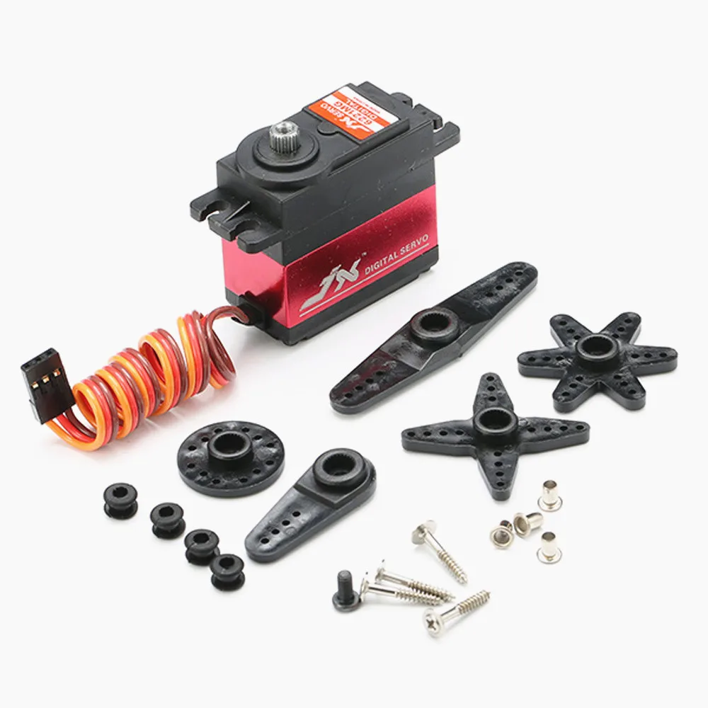 4 шт./лот JX PDI 6221MG 20 кг большой крутящий момент цифровой Бессердечный сервопривод