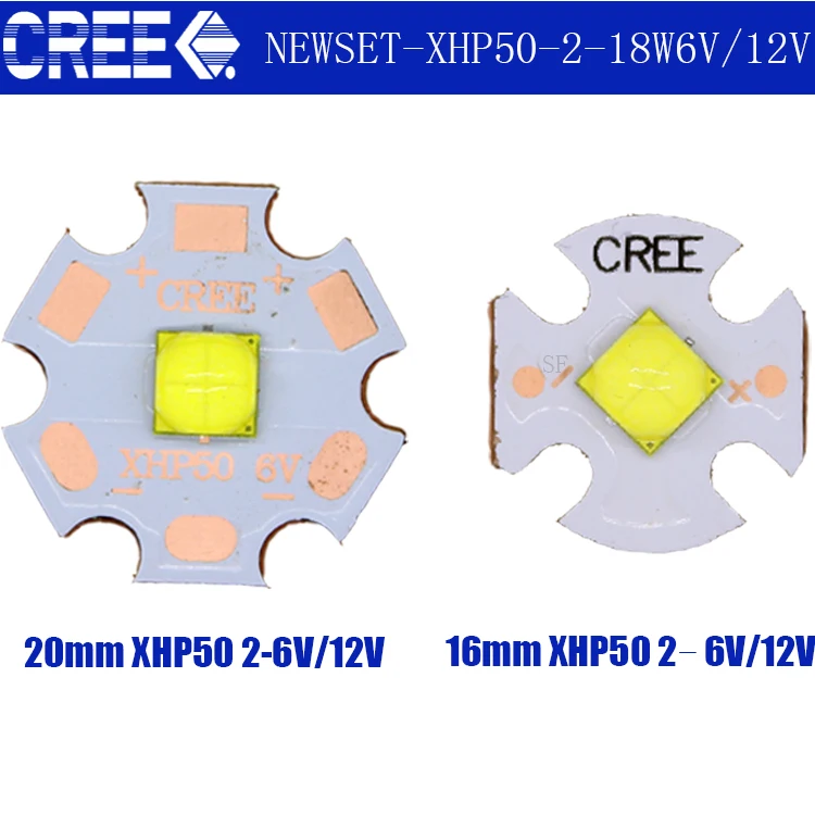 Newset 1 pcs CREE XHP50.2 XHP50 2 generation LED Cold White 6500KLED Emitter Diode with 20mm/16mm Copper PCB
Newset 1 pcs CREE XHP50.2 XHP50 2 generation LED Cold White 6500KLED Emitter Diode with 20mm/16mm Copper PCB