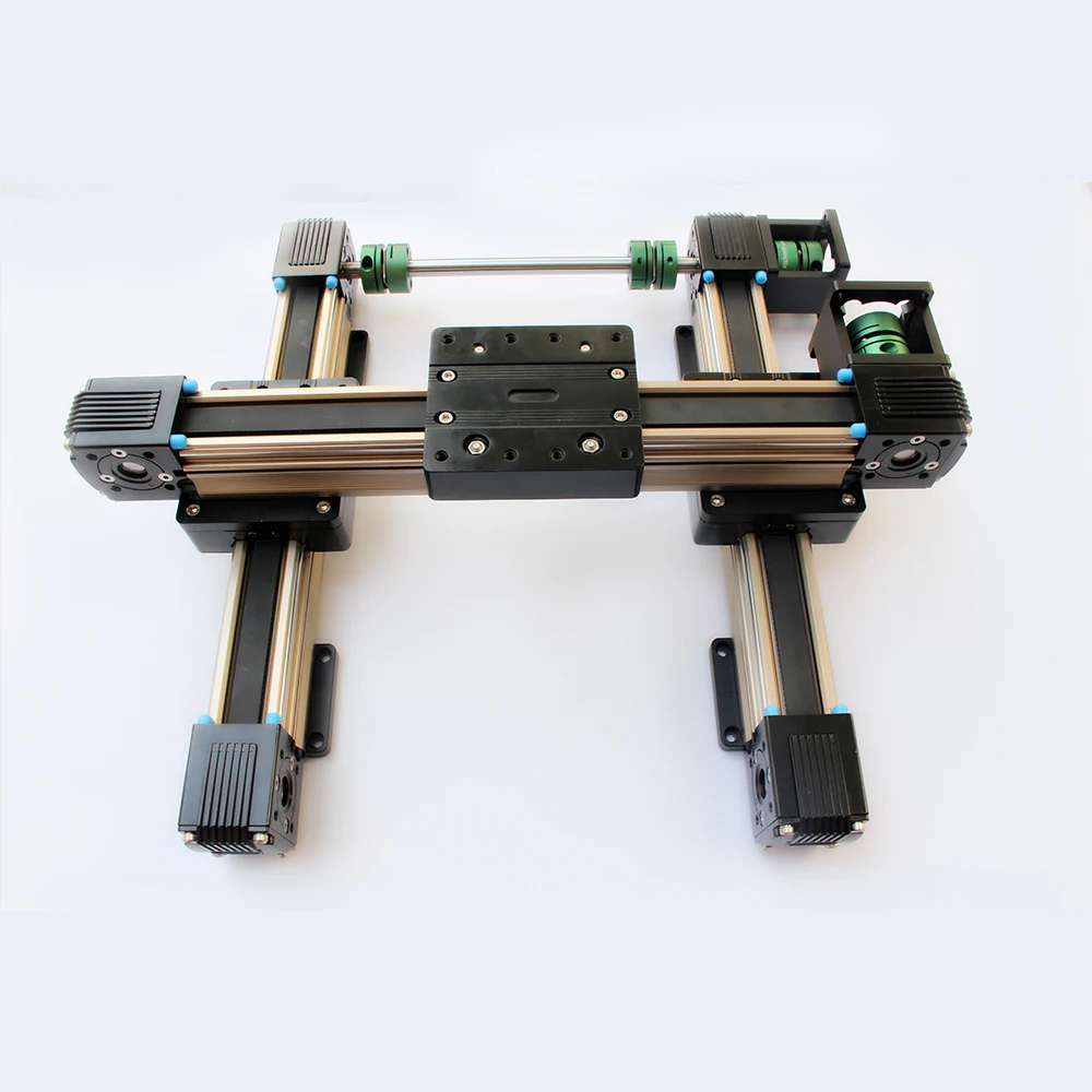 CNC Belt Linear Guide 50-300mm stroke CNC belt drive linear guide slide rail actuator with NEMA23 motor base
CNC Belt Linear Guide 50-300mm stroke CNC belt drive linear guide slide rail actuator with NEMA23 motor base
