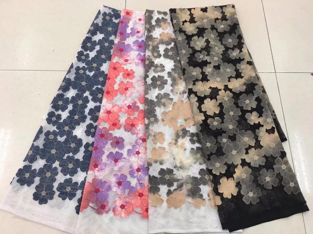 nigerian lace fabric 2018 french net lace beautiful cheap dresses materials high quality 5yard/lot ZD25
nigerian lace fabric 2018 french net lace beautiful cheap dresses materials high quality 5yard/lot ZD25
