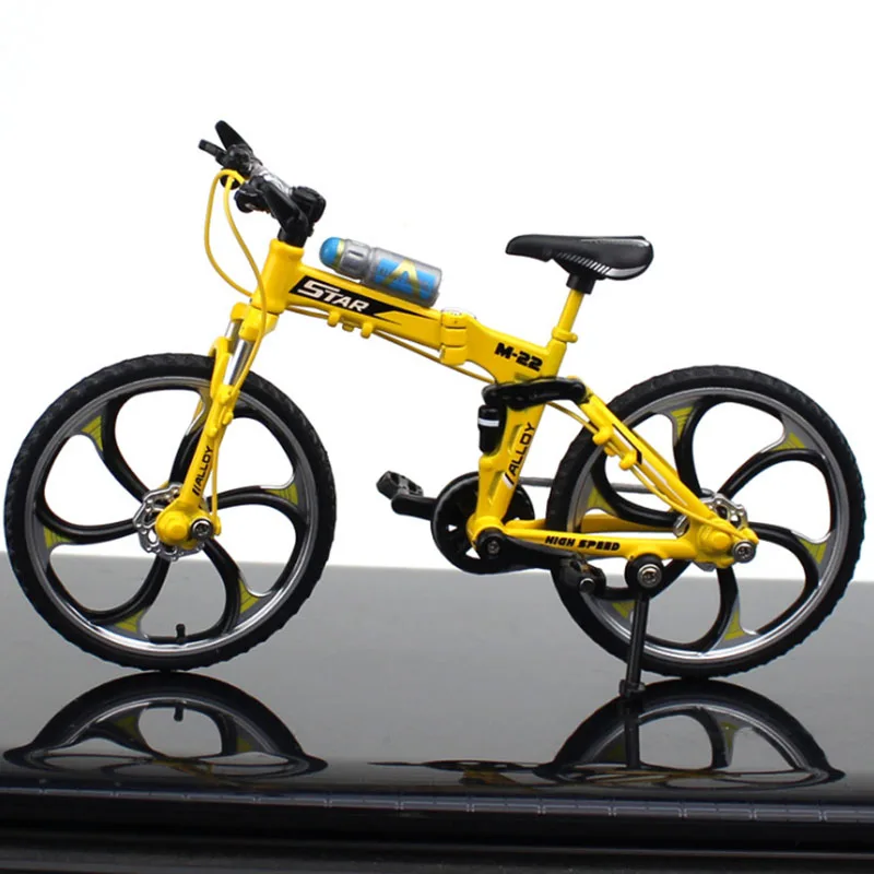 1:10 Metal Bicycle Model Toys Folding Racing Cycle Cross Mountain Bike Replica Collection Diecast for Children's Gift
1:10 Metal Bicycle Model Toys Folding Racing Cycle Cross Mountain Bike Replica Collection Diecast for Children's Gift
