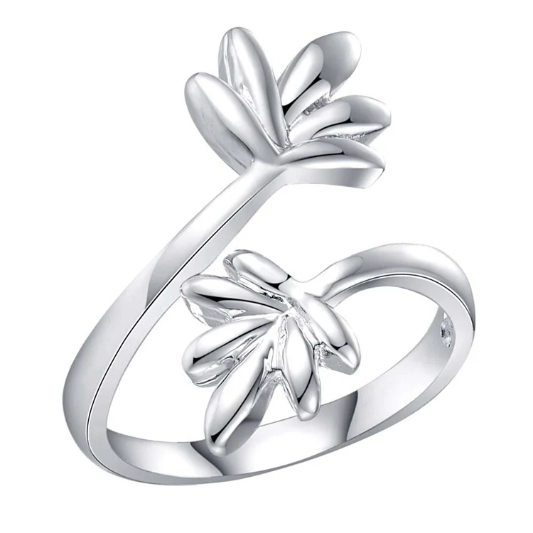 Модные кольца для ювелирных изделий новые популярные с серебряным покрытием