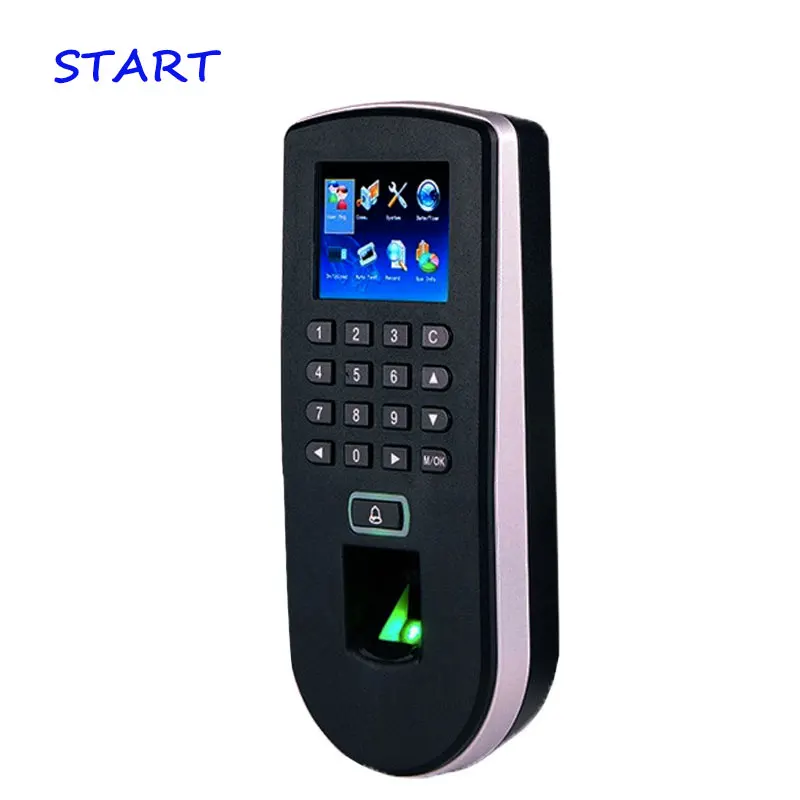 ZK TF1900/F19 Linux система TCP/IP USB RS232 отпечатков пальцев посещаемость времени и контроля