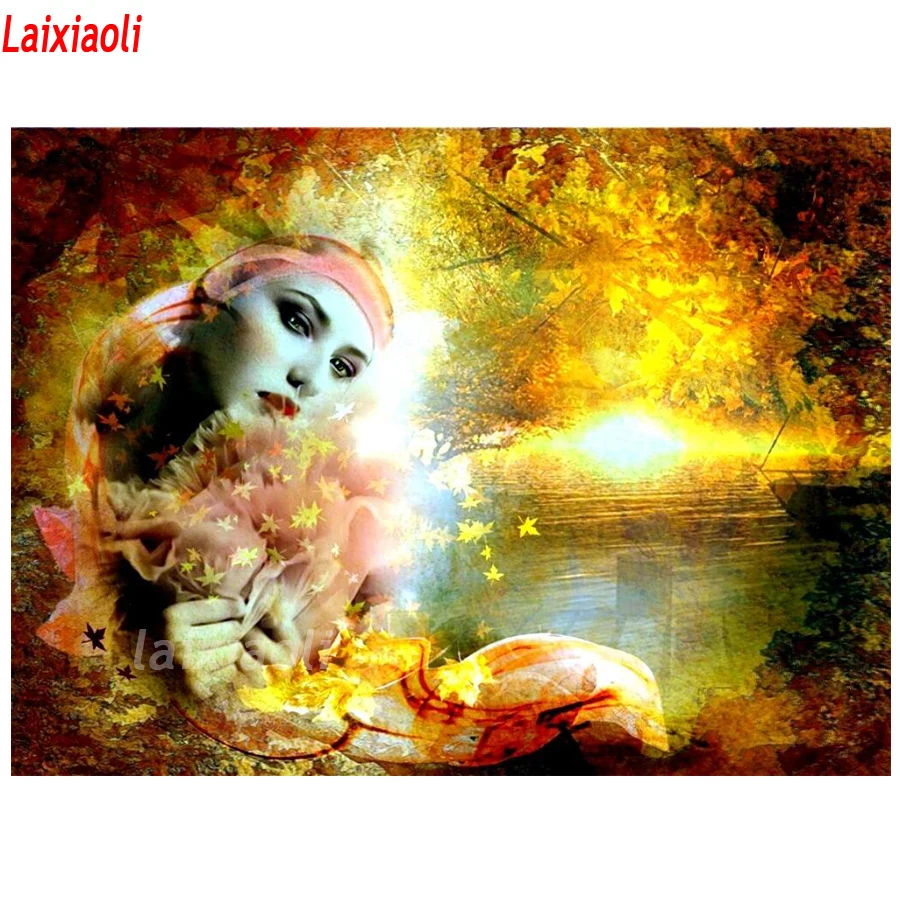 Autumn landscape 5D Diy Diamond Painting yellow tree lake Cross Stitch Diamond Embroidery woman art Full Diamond Mosaic Pictures
Autumn landscape 5D Diy Diamond Painting yellow tree lake Cross Stitch Diamond Embroidery woman art Full Diamond Mosaic Pictures