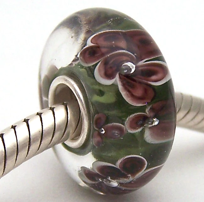 JG1060 100% S925 Sterling Silver Beads Murano Glass beads Fit European Charms Bracelet charms diy jewelry Lampwork GlassBeads
JG1060 100% S925 Sterling Silver Beads Murano Glass beads Fit European Charms Bracelet charms diy jewelry Lampwork GlassBeads