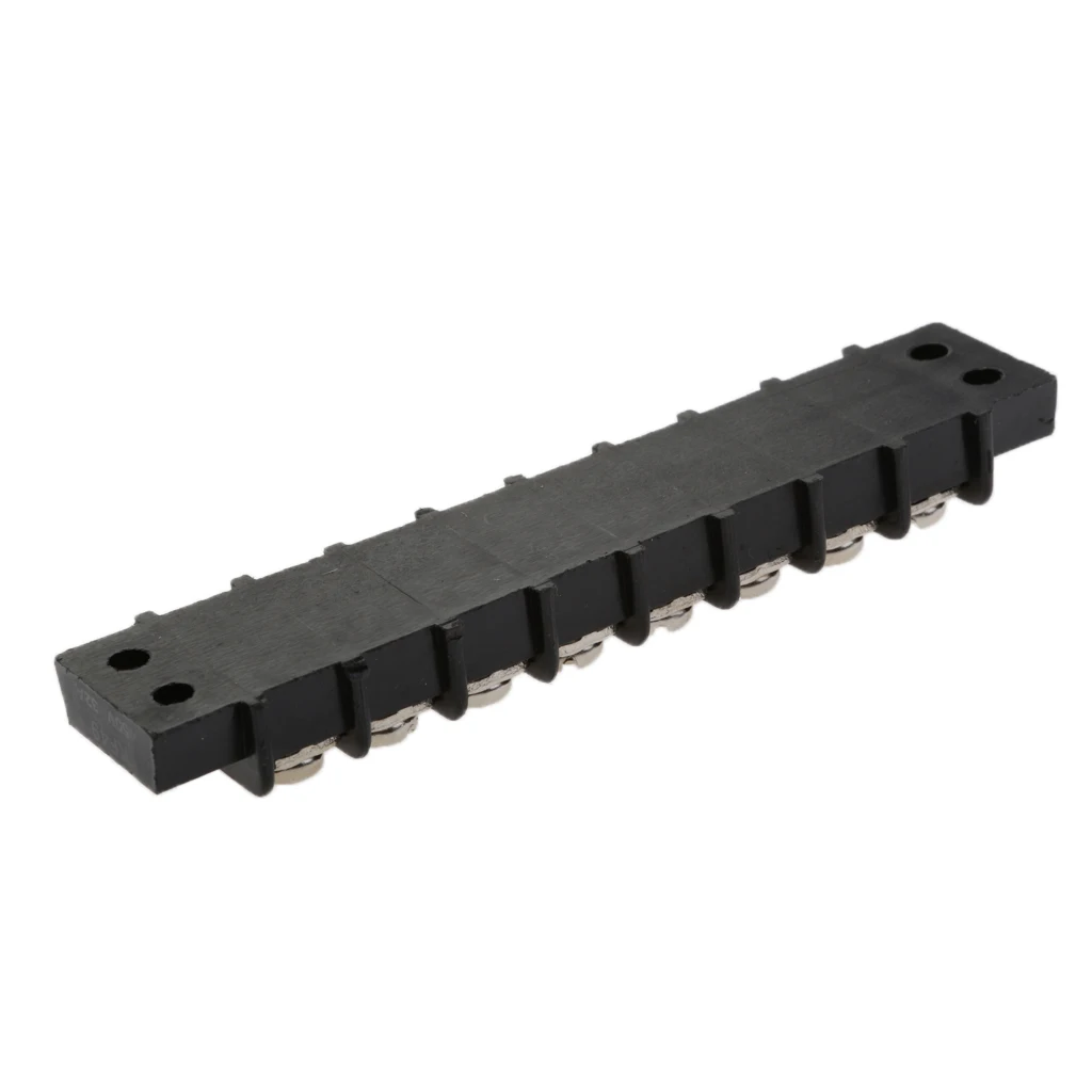1 Piece Marine 8 Gang Terminal Block Nickel Plated Brass Contacts 30A DC12V Protective Insulator Barrier Strips
1 Piece Marine 8 Gang Terminal Block Nickel Plated Brass Contacts 30A DC12V Protective Insulator Barrier Strips