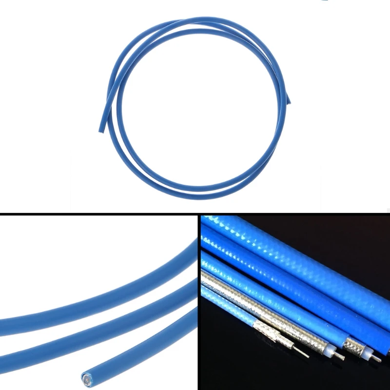 1/3/5m Semi-Rigid Flexible RG402 0.141" with Blue Jacket RF Coaxial Cable Adapter
1/3/5m Semi-Rigid Flexible RG402 0.141" with Blue Jacket RF Coaxial Cable Adapter