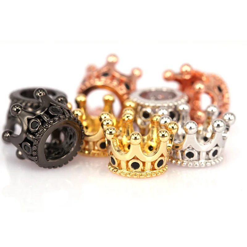 3PCS/Lot Crown Beads, Black Nami Micro Pave Bead / CZ Bead / Cubic Zirconia Crown Pave Beads,Men Bracelet Charms
3PCS/Lot Crown Beads, Black Nami Micro Pave Bead / CZ Bead / Cubic Zirconia Crown Pave Beads,Men Bracelet Charms