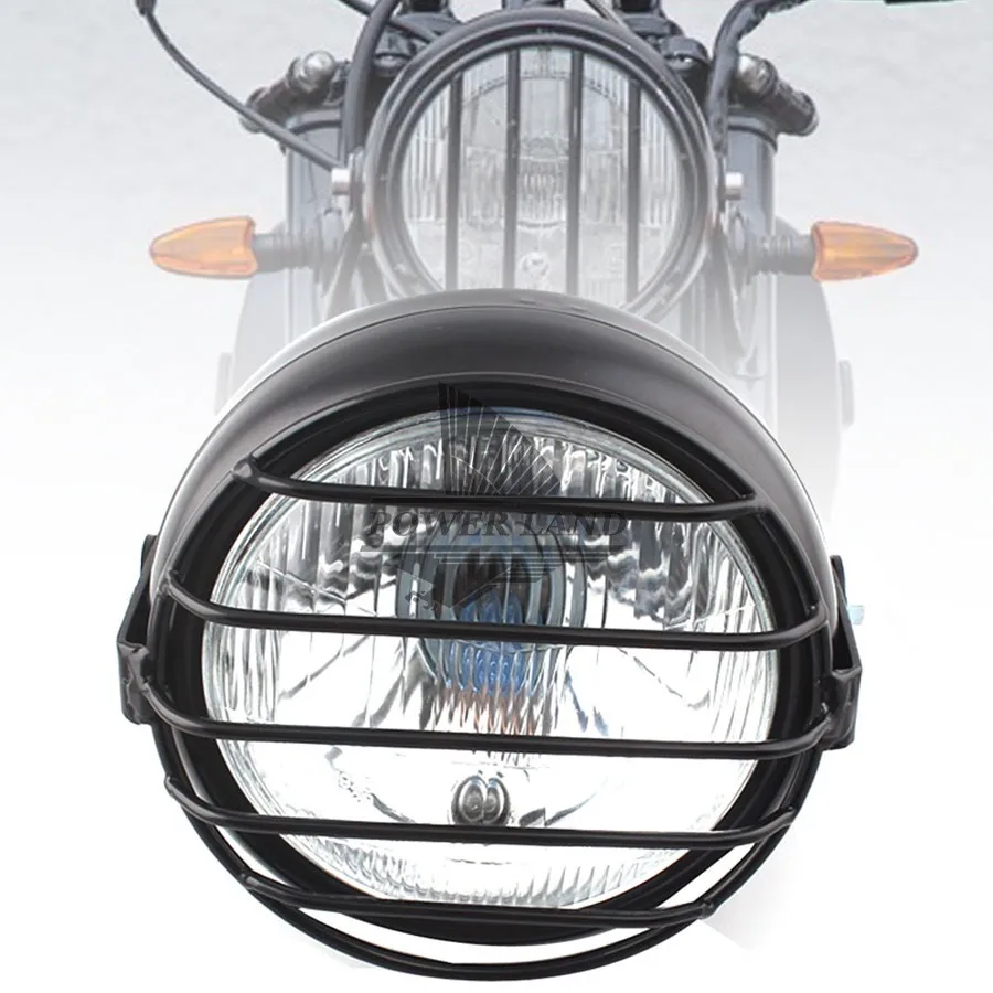 12V Motorcycle Black Metal Retro Blub Front Headlight+Old School Grill Mask Fits For Honda CB100 CB125S CL GN125 CG125 Yamaha SR
12V Motorcycle Black Metal Retro Blub Front Headlight+Old School Grill Mask Fits For Honda CB100 CB125S CL GN125 CG125 Yamaha SR