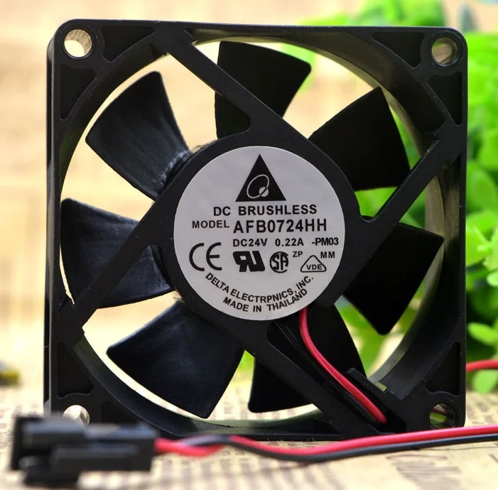 SSEA Новый оптовая продажа вентилятор охлаждения для DELTA AFB0724HH 24V 0.22A 7 см 7025 Инвертор Вентилятор охлаждения 70*70*25 мм
SSEA Новый оптовая продажа вентилятор охлаждения для DELTA AFB0724HH 24V 0.22A 7 см 7025 Инвертор Вентилятор охлаждения 70*70*25 мм