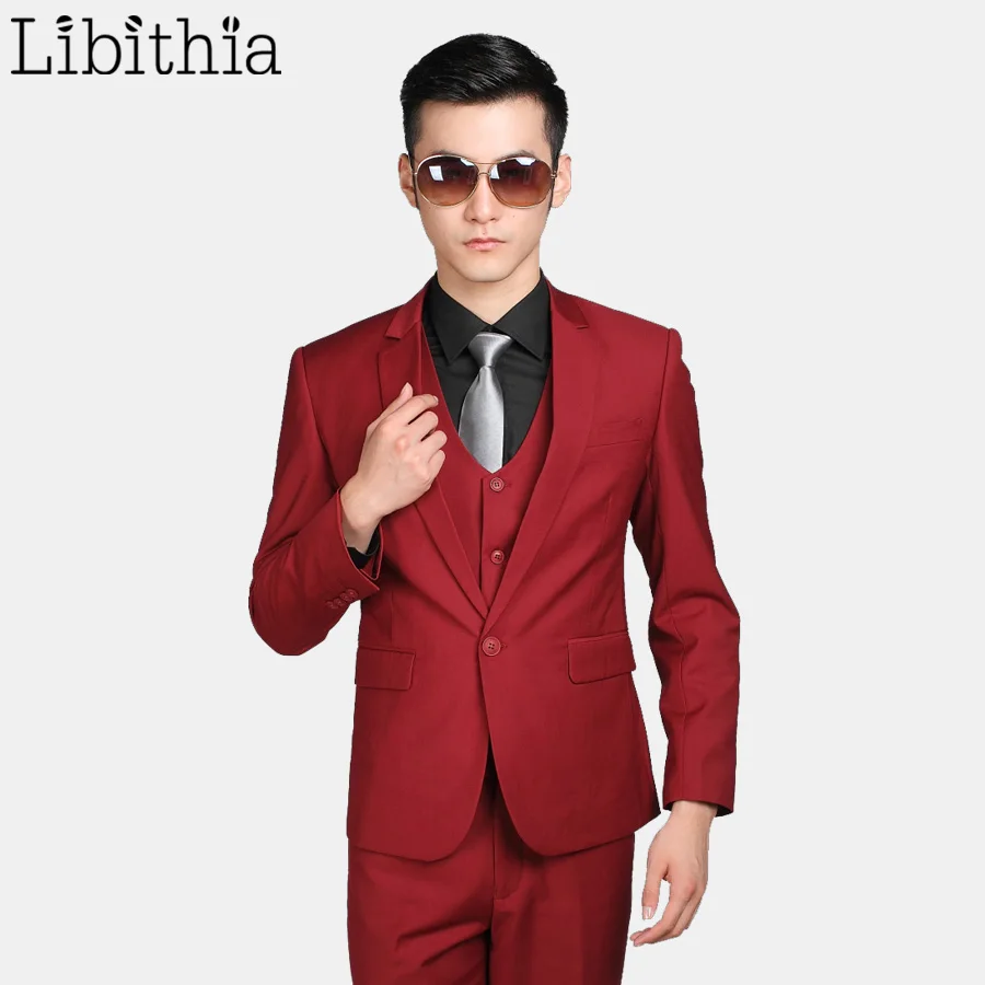(Jacket+pant+tie) 12 colors Men's Formal Wedding Suits For Men Costume Homme Slim Fit One Button Clothes Blazer Masculino S309
(Jacket+pant+tie) 12 colors Men's Formal Wedding Suits For Men Costume Homme Slim Fit One Button Clothes Blazer Masculino S309