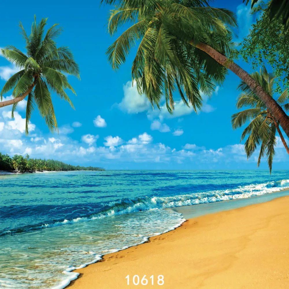 Background for Photos Seaside Waves Palm Tree Computer Printed Vinyl Photography Backdrop Photocall for Weddings Children Baby
Background for Photos Seaside Waves Palm Tree Computer Printed Vinyl Photography Backdrop Photocall for Weddings Children Baby