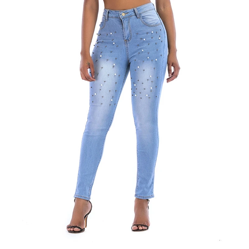 Plus Size S-3XL Women Denim Skinny Embroidered Elastic Pencil pants Jeans Pants High Waist Stretch Jeans Long Pencil Trousers
Plus Size S-3XL Women Denim Skinny Embroidered Elastic Pencil pants Jeans Pants High Waist Stretch Jeans Long Pencil Trousers