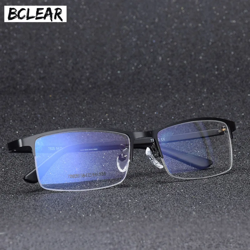 BCLEAR Eyewear Businessmen Glasses Frame Men Eyeglasses Computer Optical Prescription Reading Clear Eye Lens male Spectacle New
BCLEAR Eyewear Businessmen Glasses Frame Men Eyeglasses Computer Optical Prescription Reading Clear Eye Lens male Spectacle New