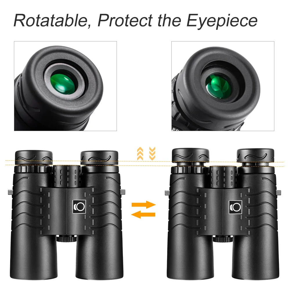 K & F CONCEPT 10X42 телескоп HD IP68 азотный водонепроницаемый с низким освещением ночная