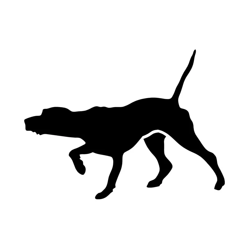 12.7*9.5CM Pointer Dog Vinyl Decal Funny Car Stickers Motorcycle Car Styling Decoration Black/Silver S1-0445
12.7*9.5CM Pointer Dog Vinyl Decal Funny Car Stickers Motorcycle Car Styling Decoration Black/Silver S1-0445