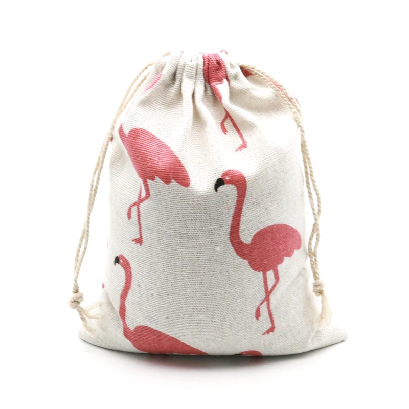 Flamingo Linen Gift Pouches 9x12cm 10x15cm 13x17cm pack of 100 Party Candy Favor Sack Makeup Jewelry Drawstring Bags
Flamingo Linen Gift Pouches 9x12cm 10x15cm 13x17cm pack of 100 Party Candy Favor Sack Makeup Jewelry Drawstring Bags
