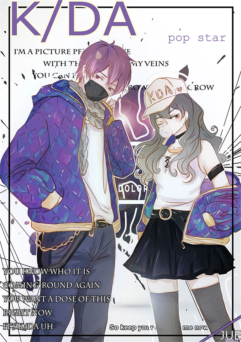 KDA Akali/ LOL K/DA CP Akali
