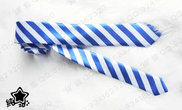 Free Shipping Devil Survivor 2 Shijima Daichi Anime Cosplay Blue&White Striped Neck Ties
Free Shipping Devil Survivor 2 Shijima Daichi Anime Cosplay Blue&White Striped Neck Ties