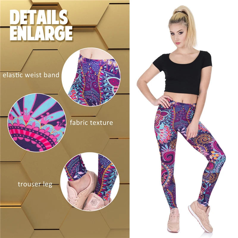 New Pink Mandalay Purple Print Women Leggings Fitness Breathable Perspiration Quick Drying Leggins High Elasticity Trouser Pants
New Pink Mandalay Purple Print Women Leggings Fitness Breathable Perspiration Quick Drying Leggins High Elasticity Trouser Pants