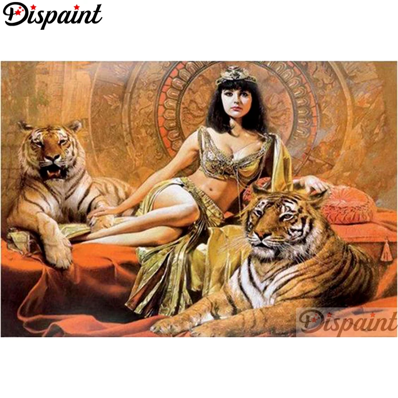 Dispaint Full Square/Round Drill 5D DIY Diamond Painting "Woman tiger" Embroidery Cross Stitch 3D Home Decor A10421
Dispaint Full Square/Round Drill 5D DIY Diamond Painting "Woman tiger" Embroidery Cross Stitch 3D Home Decor A10421